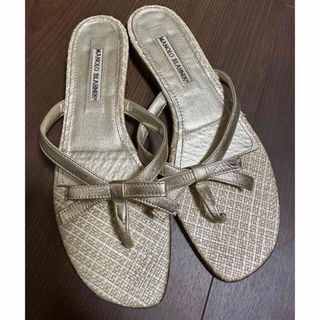 マノロブラニク(MANOLO BLAHNIK)の【うめたん様専用】マノロブラニク　サンダル(サンダル)