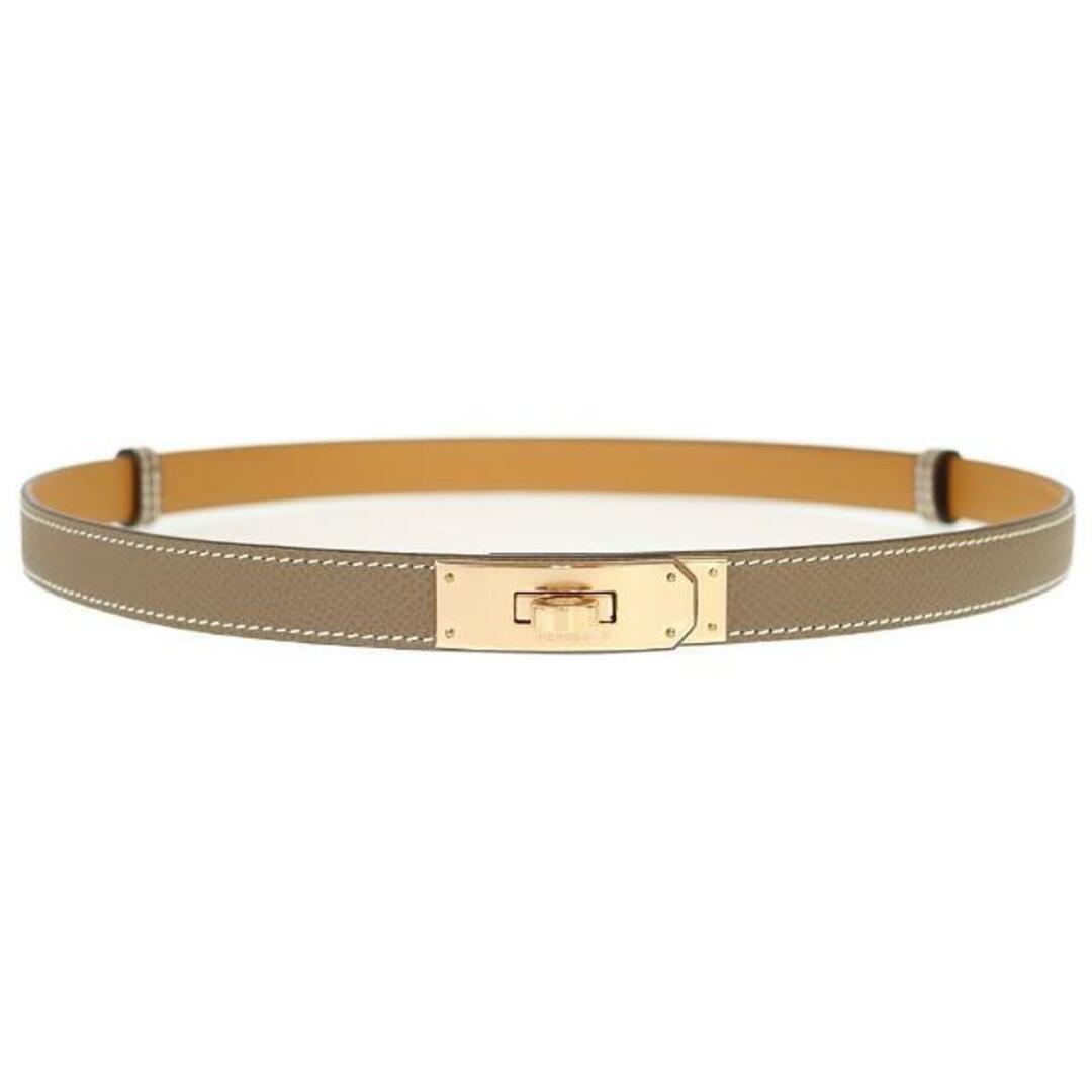 新品未使用】 HERMES ケリーベルト エトゥープ ピンクゴールド - ベルト