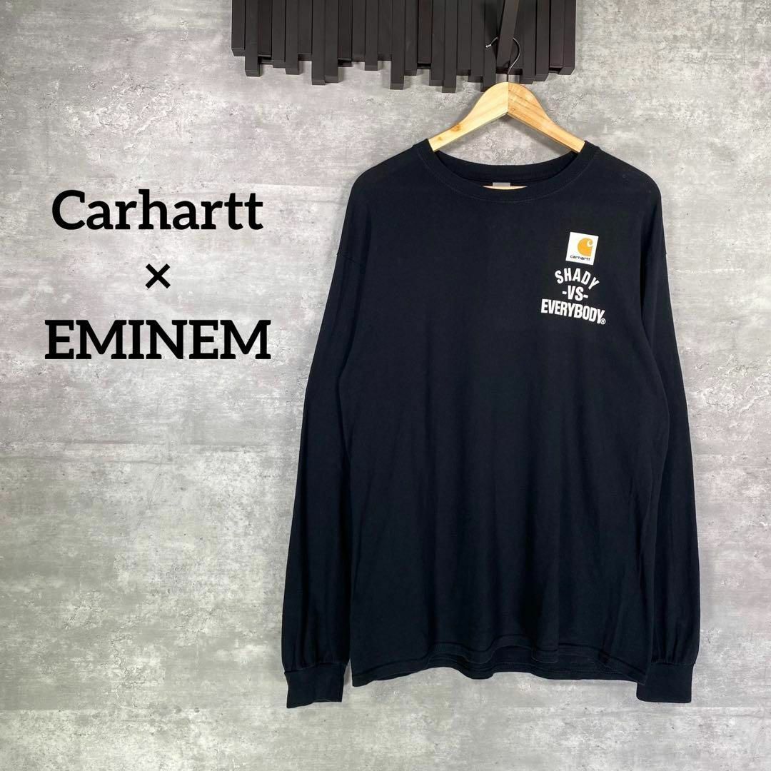 『Carhartt×エミネム』カーハート 日本未発売ギルダン (2XL) ロンT