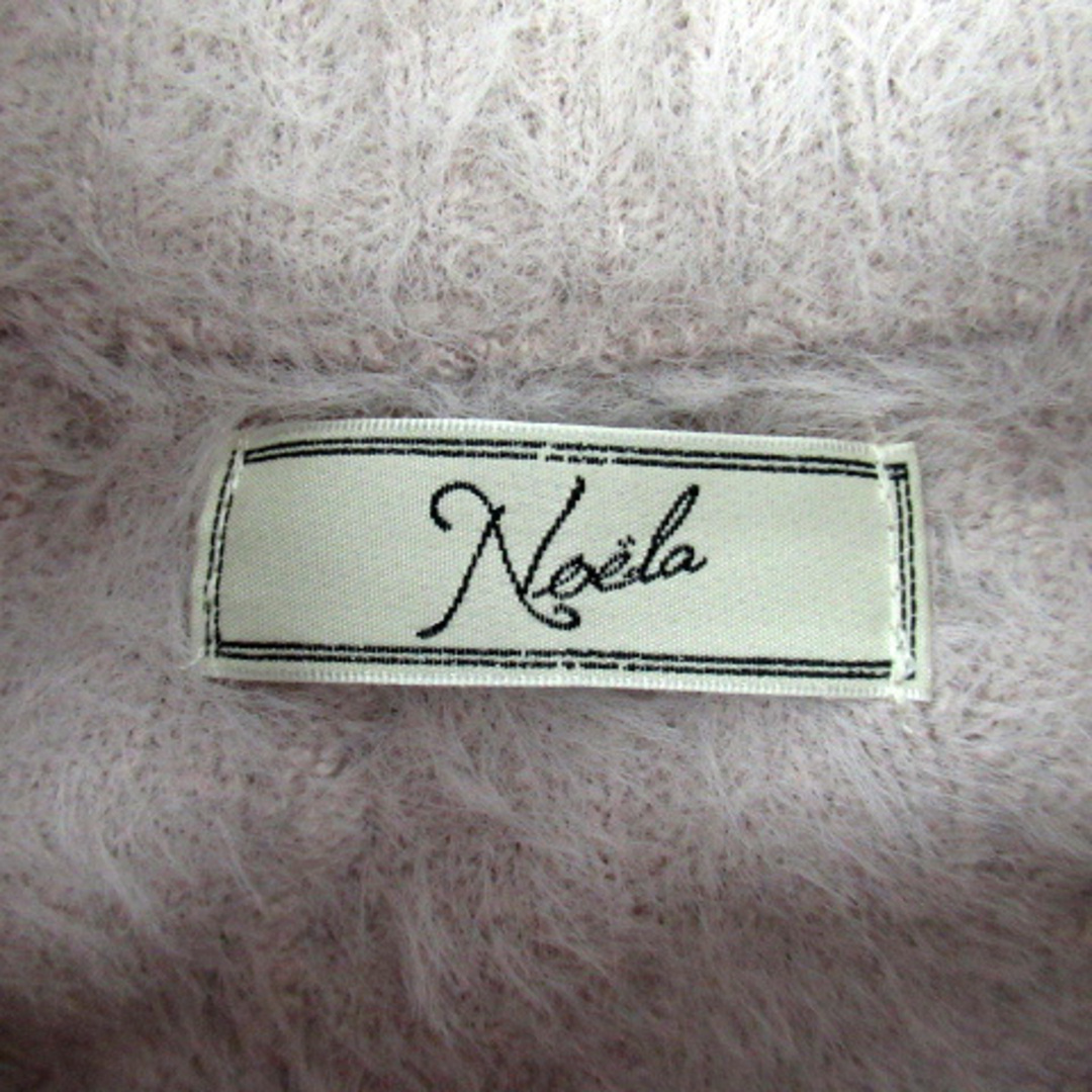 Noela(ノエラ)のノエラ Noela ニット セーター 長袖 ボトルネック 無地 F 薄ピンク レディースのトップス(ニット/セーター)の商品写真
