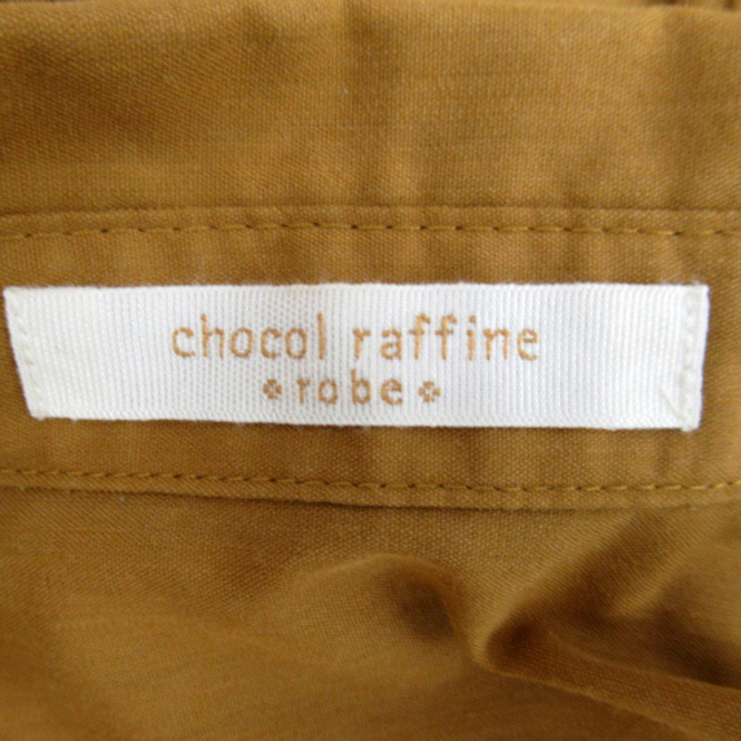 chocol raffine robe(ショコラフィネローブ)のショコラフィネローブ ブラウス シャツ 長袖 スキッパーカラー オーバーサイズ レディースのトップス(シャツ/ブラウス(長袖/七分))の商品写真