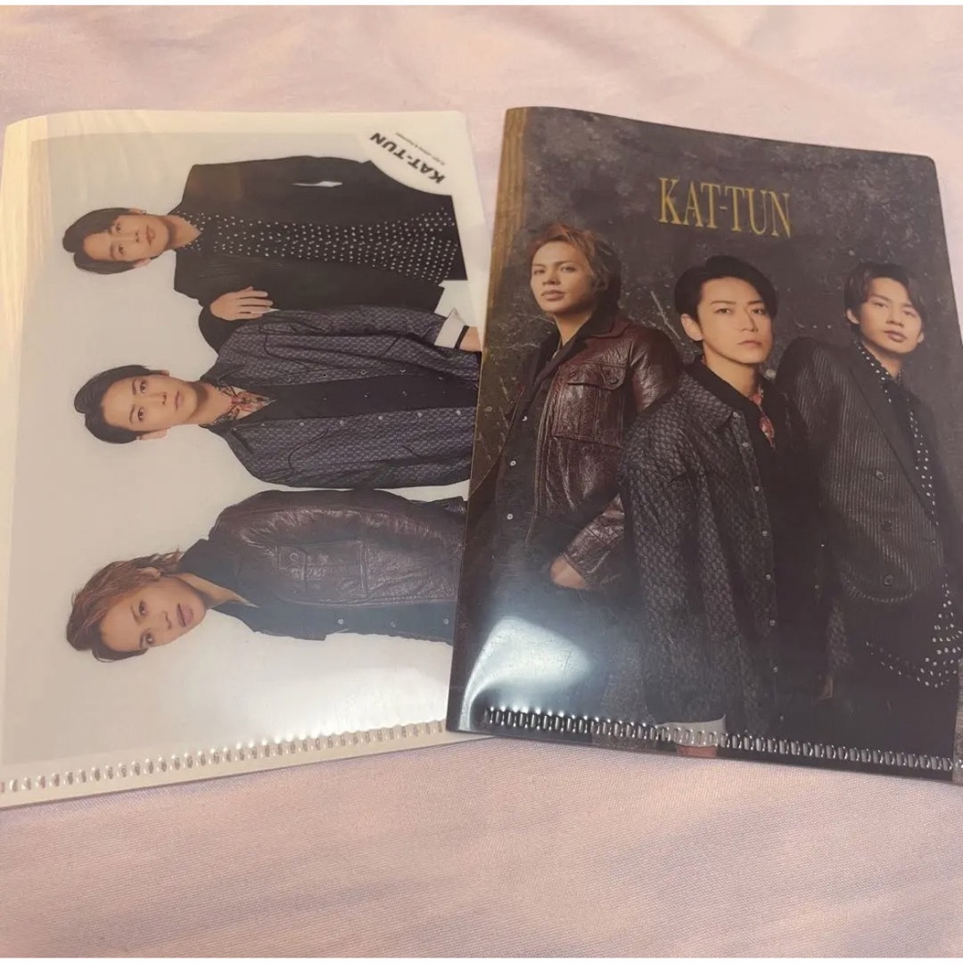 KAT-TUN(カトゥーン)のKAT-TUN  ミニクリアファイル エンタメ/ホビーのタレントグッズ(アイドルグッズ)の商品写真