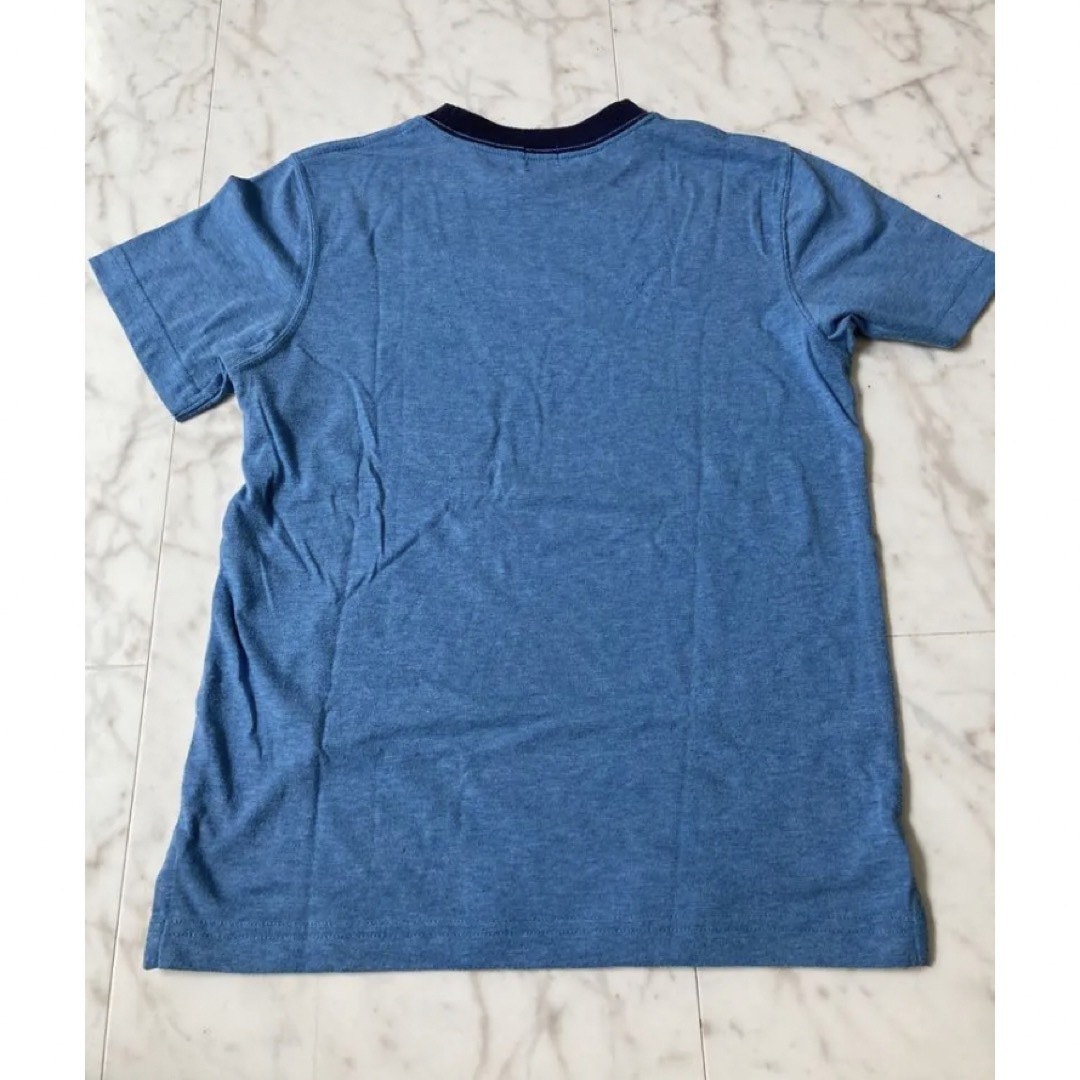 J.PRESS(ジェイプレス)のJ.PRESS（ジェイプレス）半袖Tシャツ　140  ブルー キッズ/ベビー/マタニティのキッズ服男の子用(90cm~)(Tシャツ/カットソー)の商品写真