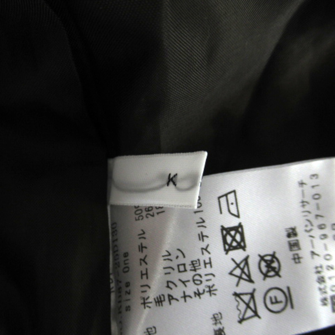 KBF(ケービーエフ)のKBF アーバンリサーチ タイトスカート ヘリンボーン柄 ウール混 ONE 茶 レディースのスカート(ロングスカート)の商品写真