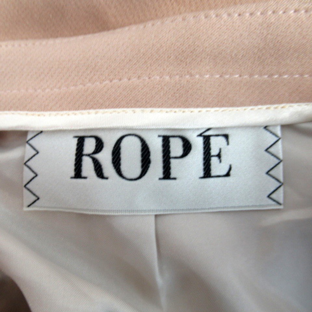 ROPE’(ロペ)のロペ ROPE フレアスカート ミモレ丈 無地 36 薄ピンク /SY17 レディースのスカート(ひざ丈スカート)の商品写真