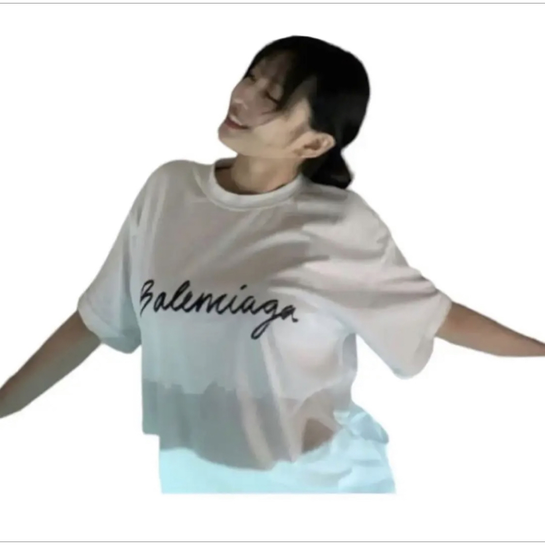 BALENCIAGA 22AW ロゴTシャツ