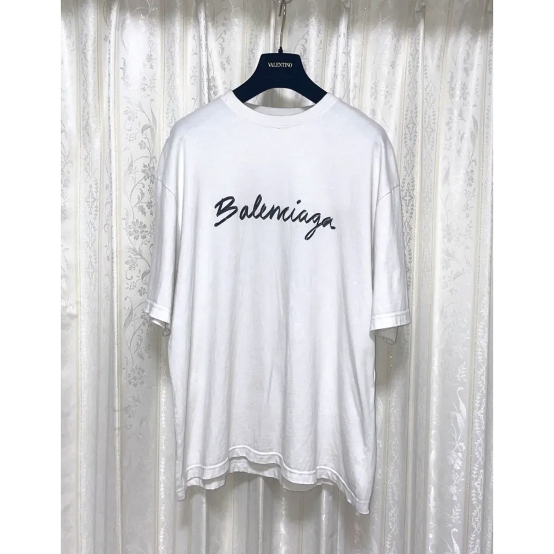 【新作】BALENCIAGA 22AW ロゴTシャツ