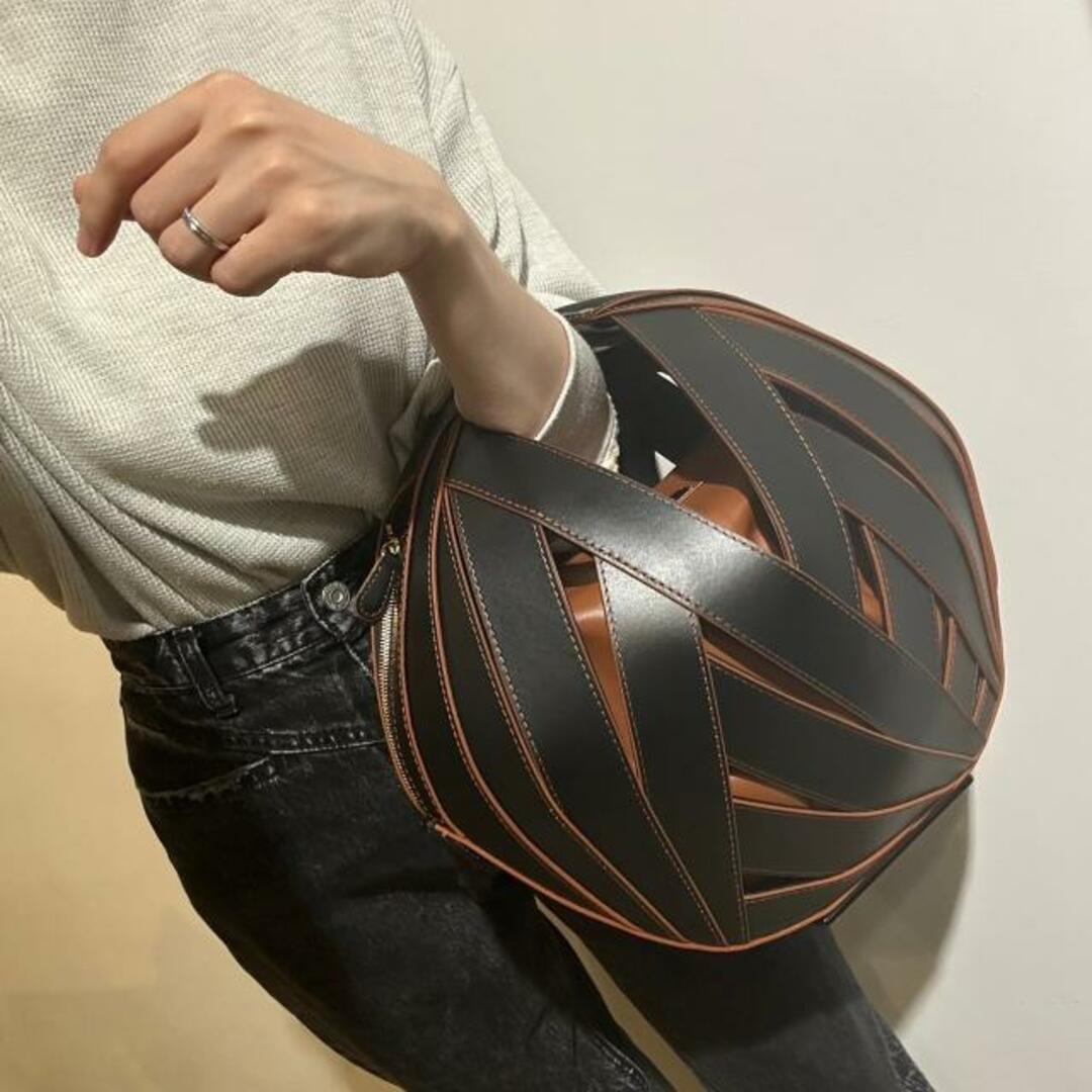 PERRIN PARIS ペランパリ LE PANIER  Black Caramel