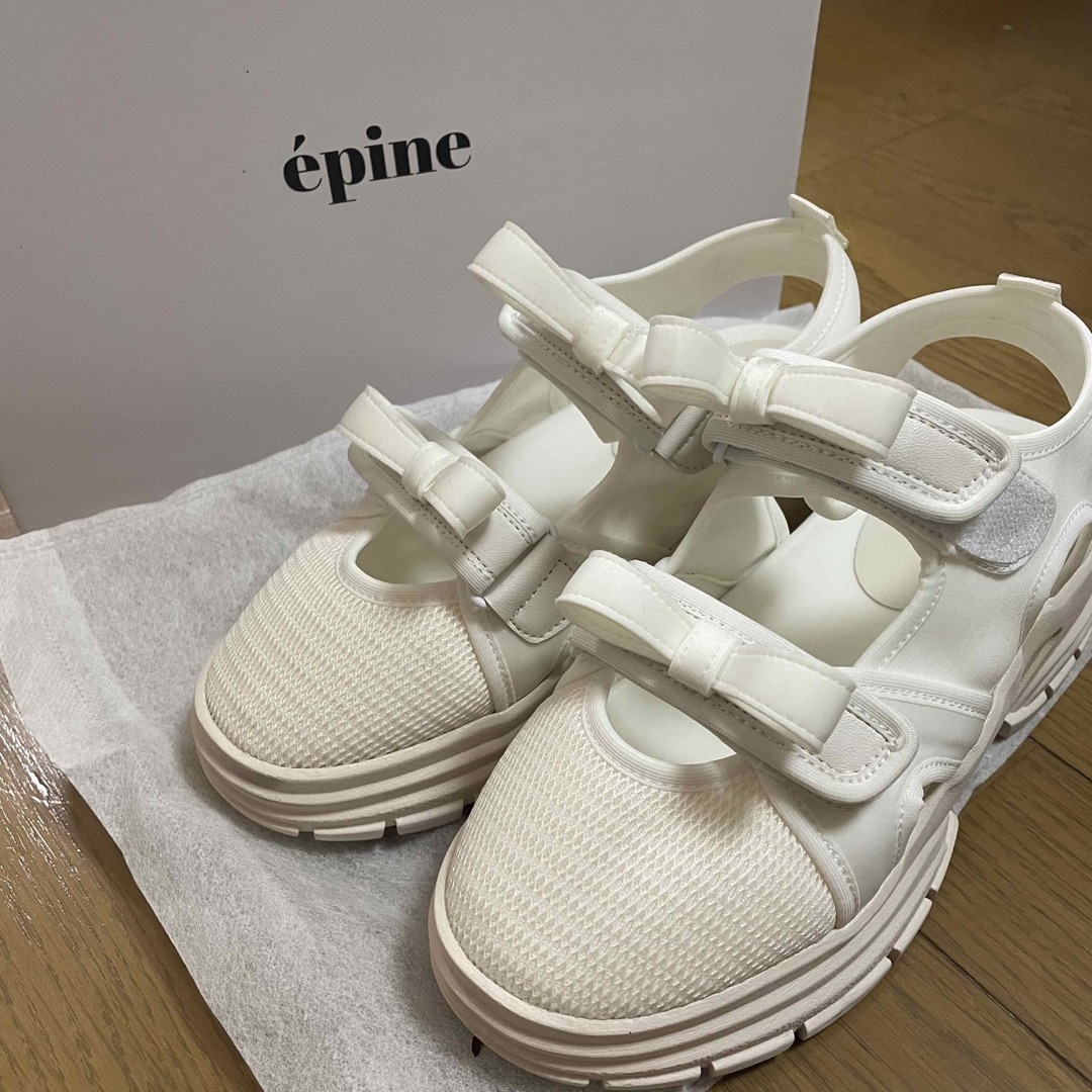 epine double ribbon sneaker sandal 23.5 商品の状態 靴/シューズ