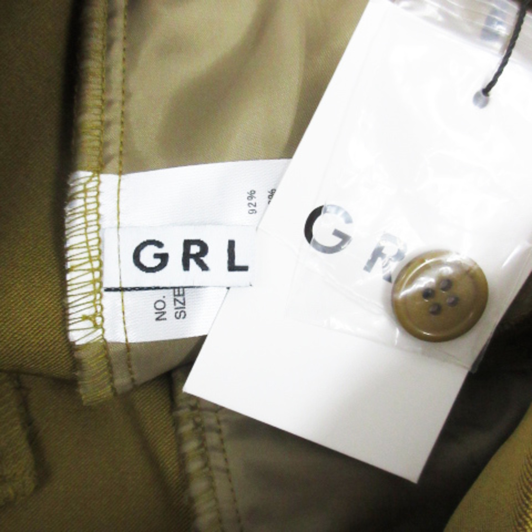 GRL(グレイル)のグレイル GRL スラックスパンツ ストレート ロング M ベージュ /FF51 レディースのパンツ(その他)の商品写真