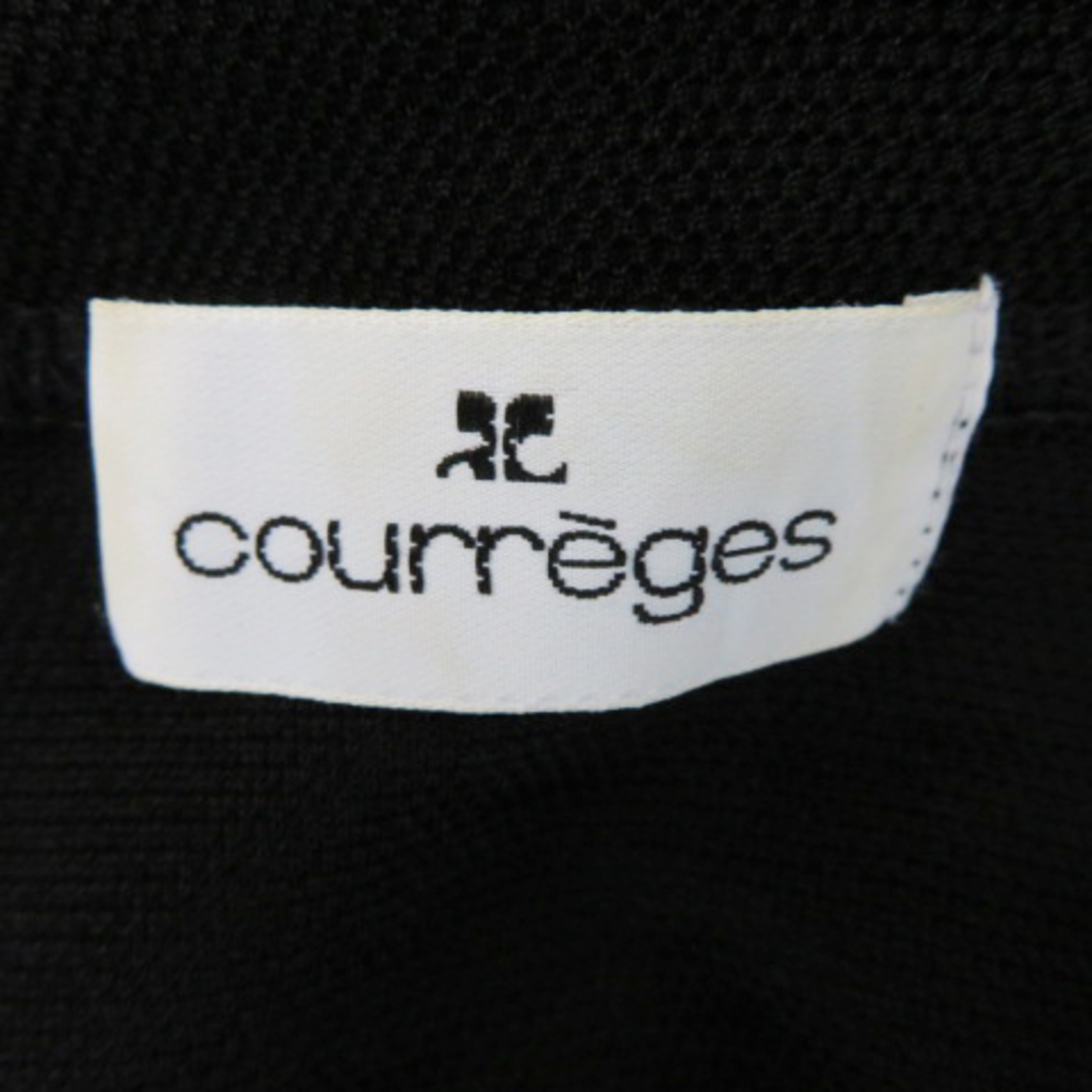Courreges(クレージュ)のクレージュ カットソー 半袖 Uネック 無地 40 黒 ブラック /YK41 レディースのレディース その他(その他)の商品写真