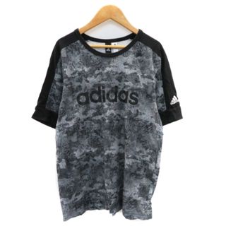 アディダス(adidas)のアディダス スポーツウェア Tシャツ カットソー 半袖 ラウンドネック 切替(その他)