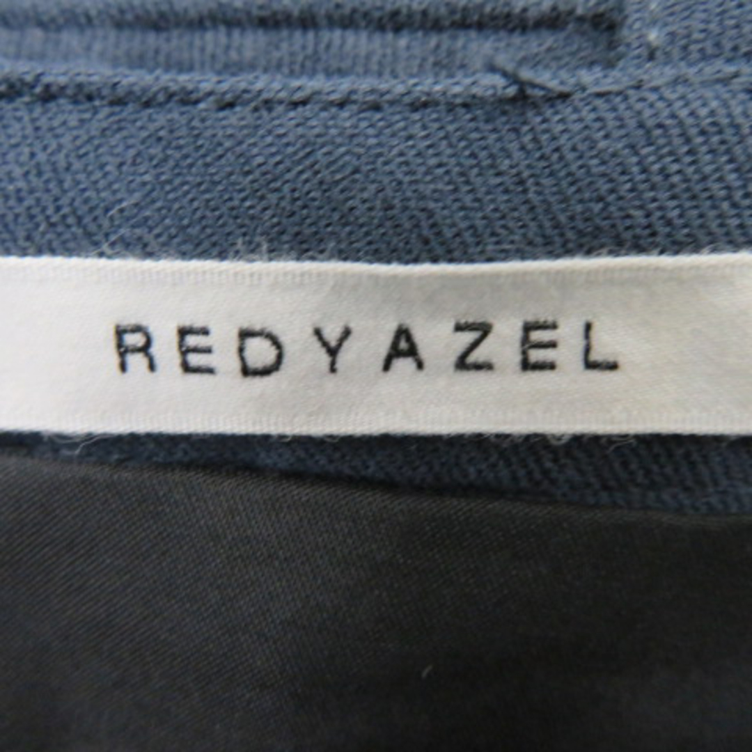 REDYAZEL(レディアゼル)のレディアゼル フレアスカート ロング丈 ベルト付き 切替 S マルチカラー 紺 レディースのスカート(ロングスカート)の商品写真