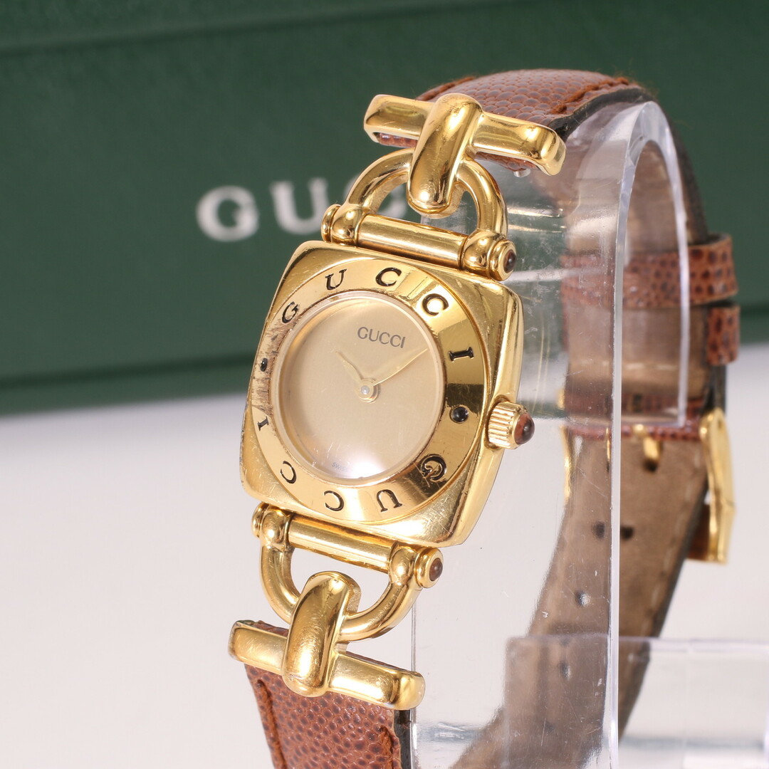 Gucci - □ヴィンテージ□グッチ□ホースビット□腕時計□ゴールド