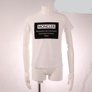 モンクレール(MONCLER)の未使用 モンクレール 半袖 Ｔシャツ クルーネック カットソー アパレル 服 ホワイト F29548C73120 人気 レディース AAT 0510-1W4(Tシャツ(半袖/袖なし))