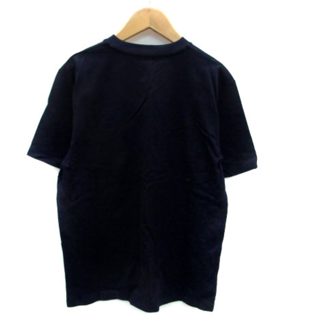 nano・universe(ナノユニバース)のナノユニバース Tシャツ カットソー Vネック 半袖 無地 M 紺 ネイビー メンズのトップス(Tシャツ/カットソー(七分/長袖))の商品写真