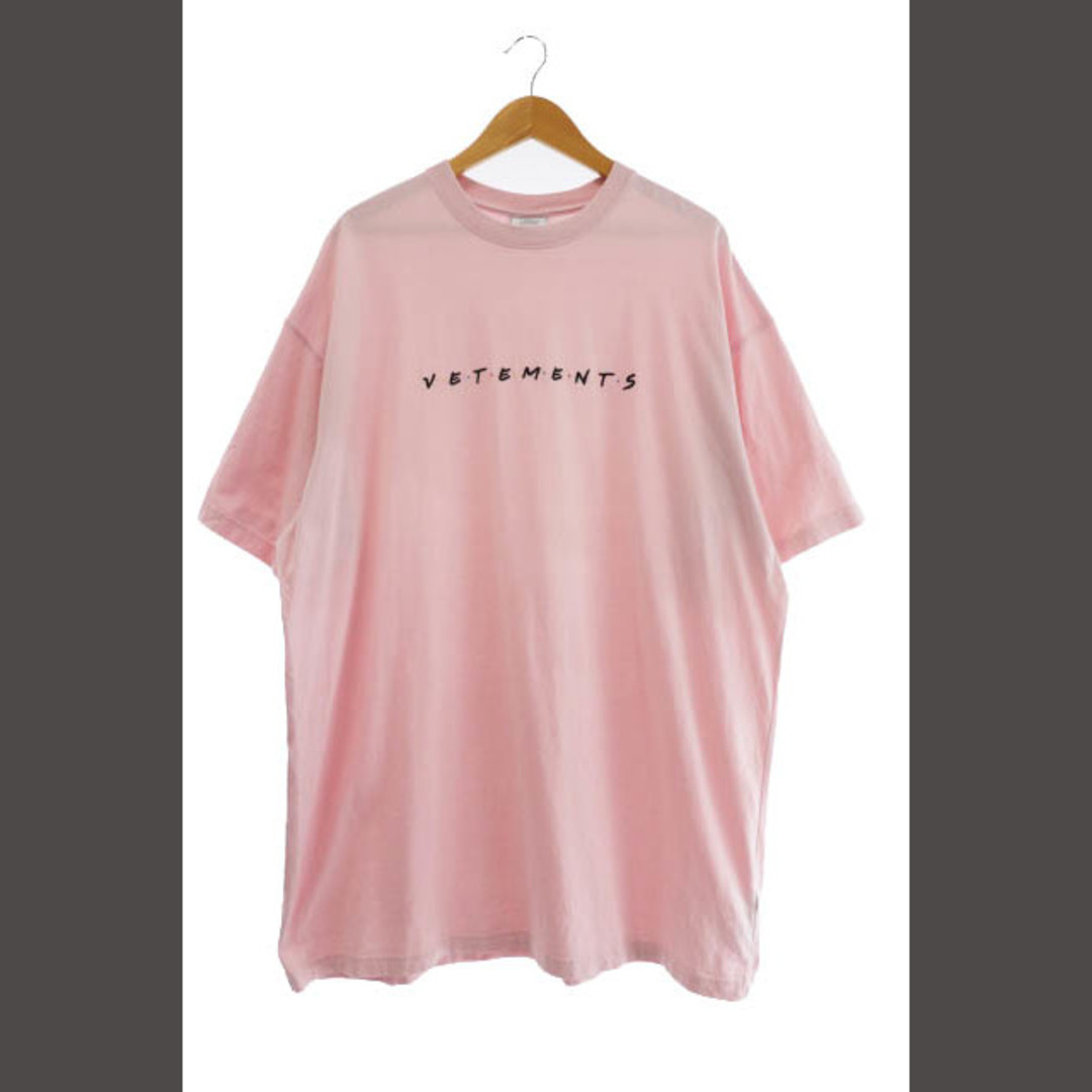 ヴェトモン ベトモン 21SS Friendly ロゴ 半袖 Tシャツ XL