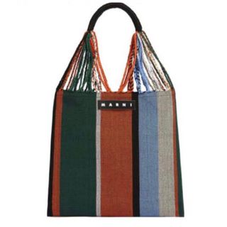 超人气 MARNI マルニ トートバッグ ハンモックバッグ 濃いオレンジ色です