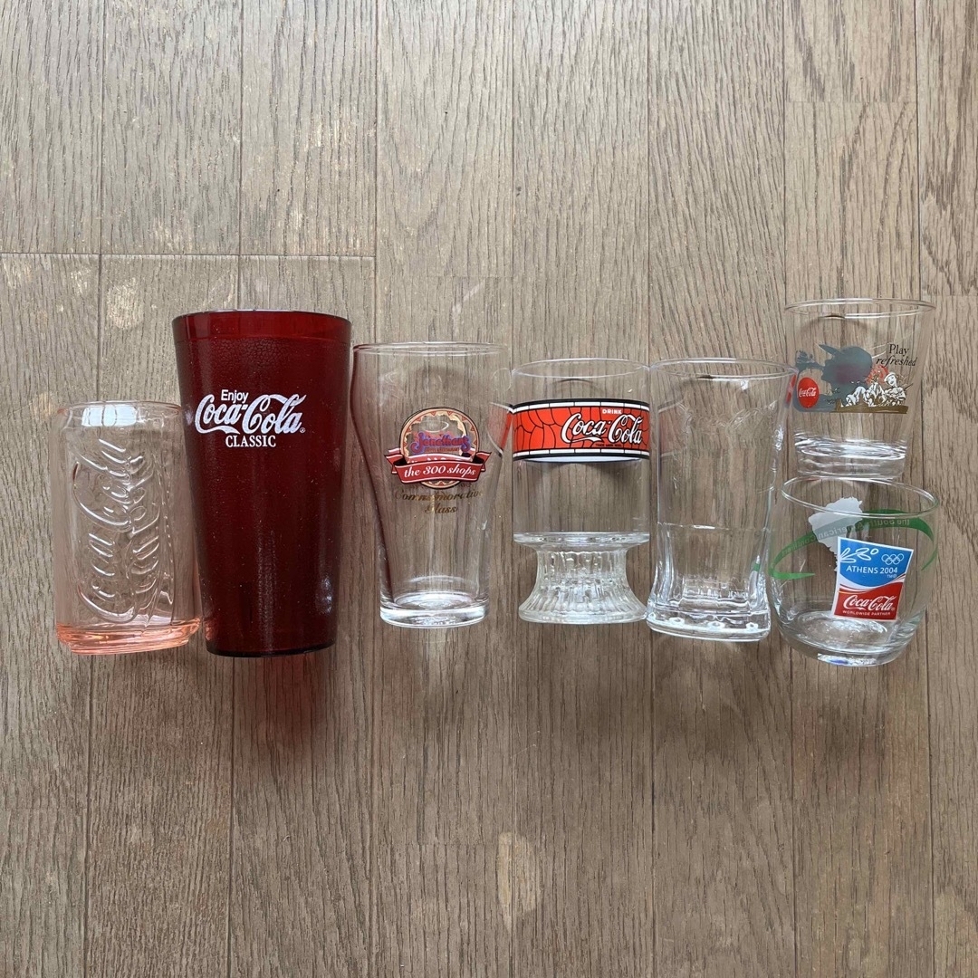 コカ・コーラ(コカコーラ)のコカコーラ　グラス　11個セット インテリア/住まい/日用品のキッチン/食器(グラス/カップ)の商品写真