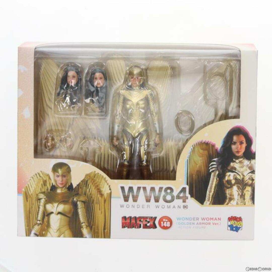 マフェックス No.148 MAFEX WONDER WOMAN GOLDEN ARMOR Ver.(ワンダーウーマン ゴールデンアーマーver) WONDER WOMAN 84(ワンダーウーマン 1984) 完成品 可動フィギュア メディコム・トイ