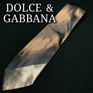 ドルチェアンドガッバーナ(DOLCE&GABBANA)のドルチェ＆ガッバーナ レジメンタル ブラウン ネクタイ A106-S25(ネクタイ)