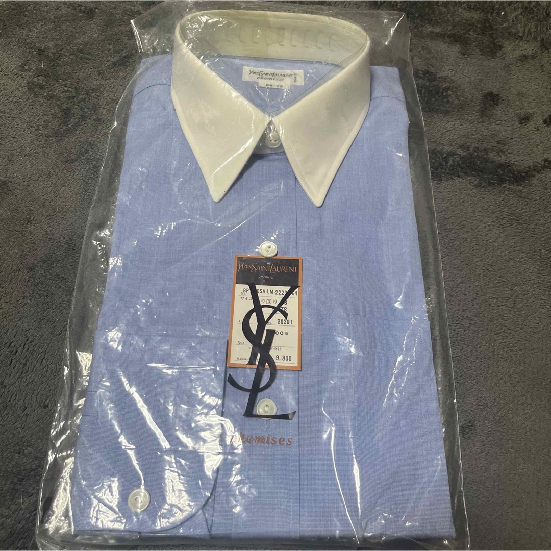 【タグ付き新品未使用】YSL ワイシャツ　38-78