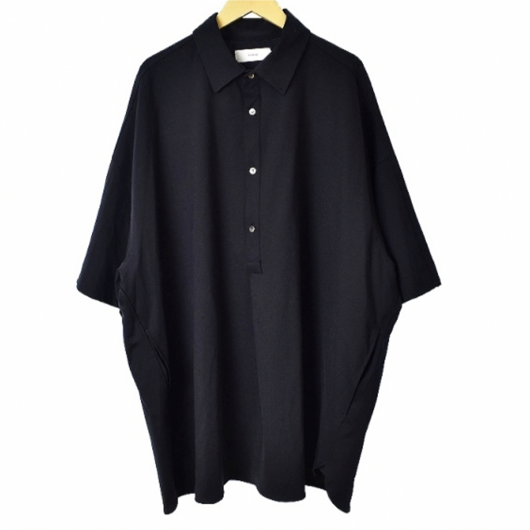 Graphpaper - Graphpaper 22SS ViscosePonte S/S ヨーク シャツの通販