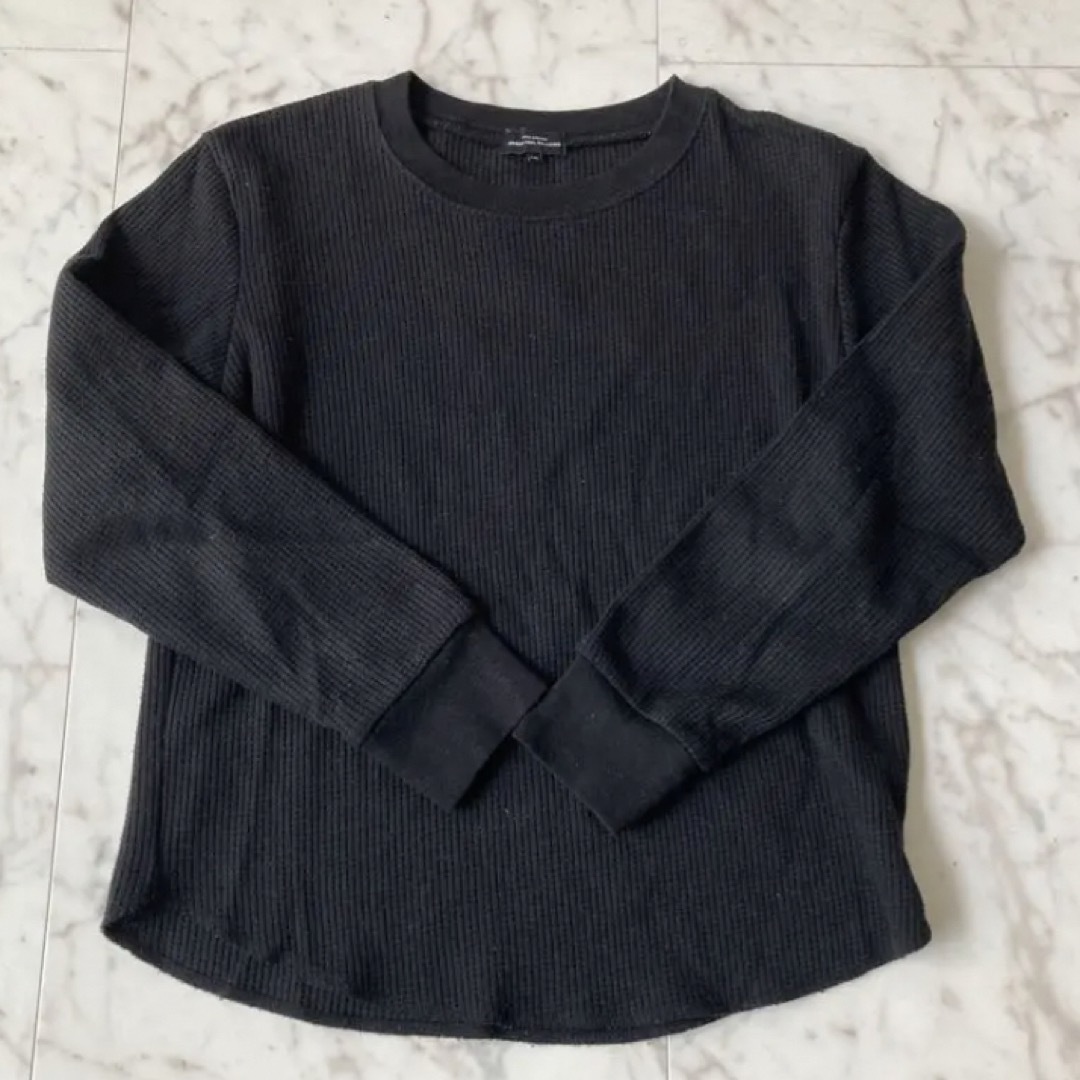 UNITED ARROWS(ユナイテッドアローズ)のkids 145サイズ　黒　ロンT キッズ/ベビー/マタニティのキッズ服男の子用(90cm~)(Tシャツ/カットソー)の商品写真