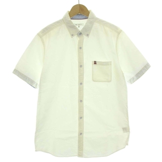 ザショップティーケー(THE SHOP TK)のザショップティーケー THE SHOP TK ボタンダウンシャツ 半袖 XL 白(シャツ)