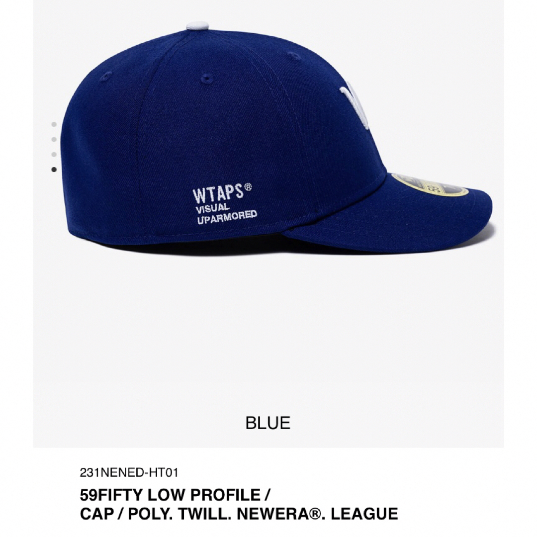 W)taps - BLUE L 23SS WTAPS 59FIFTY LOW PROFILE /の通販 by og's shop｜ダブルタップスならラクマ