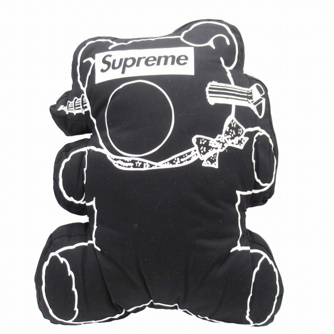 15ss シュプリーム × アンダーカバー Bear Pillow BLACK