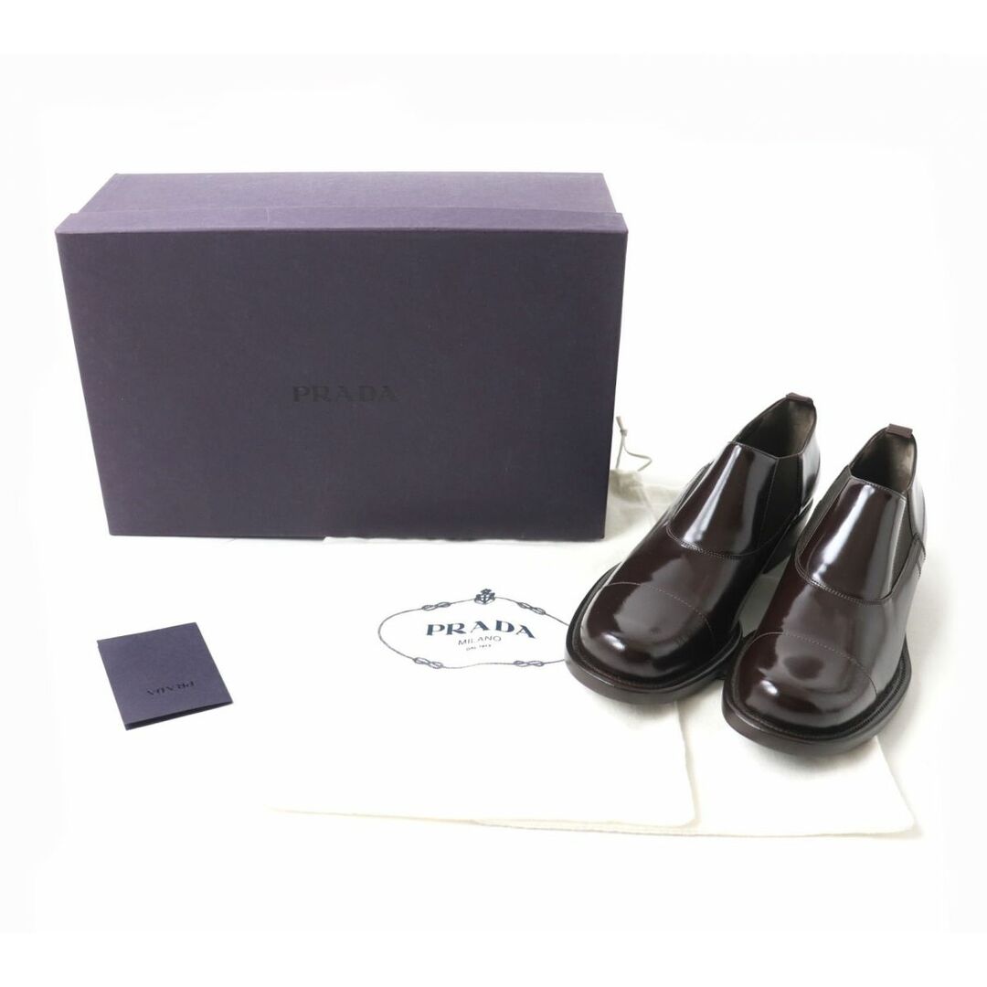 PRADA - 未使用品☆PRADA プラダ 1E0900 ラウンドトゥ レザー