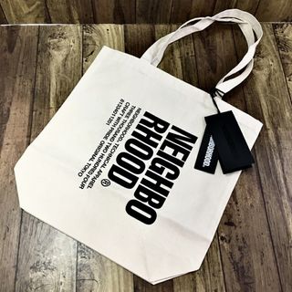 23SS NEIGHBORHOOD 231LBNH-CG02S LOGO PRINT トート