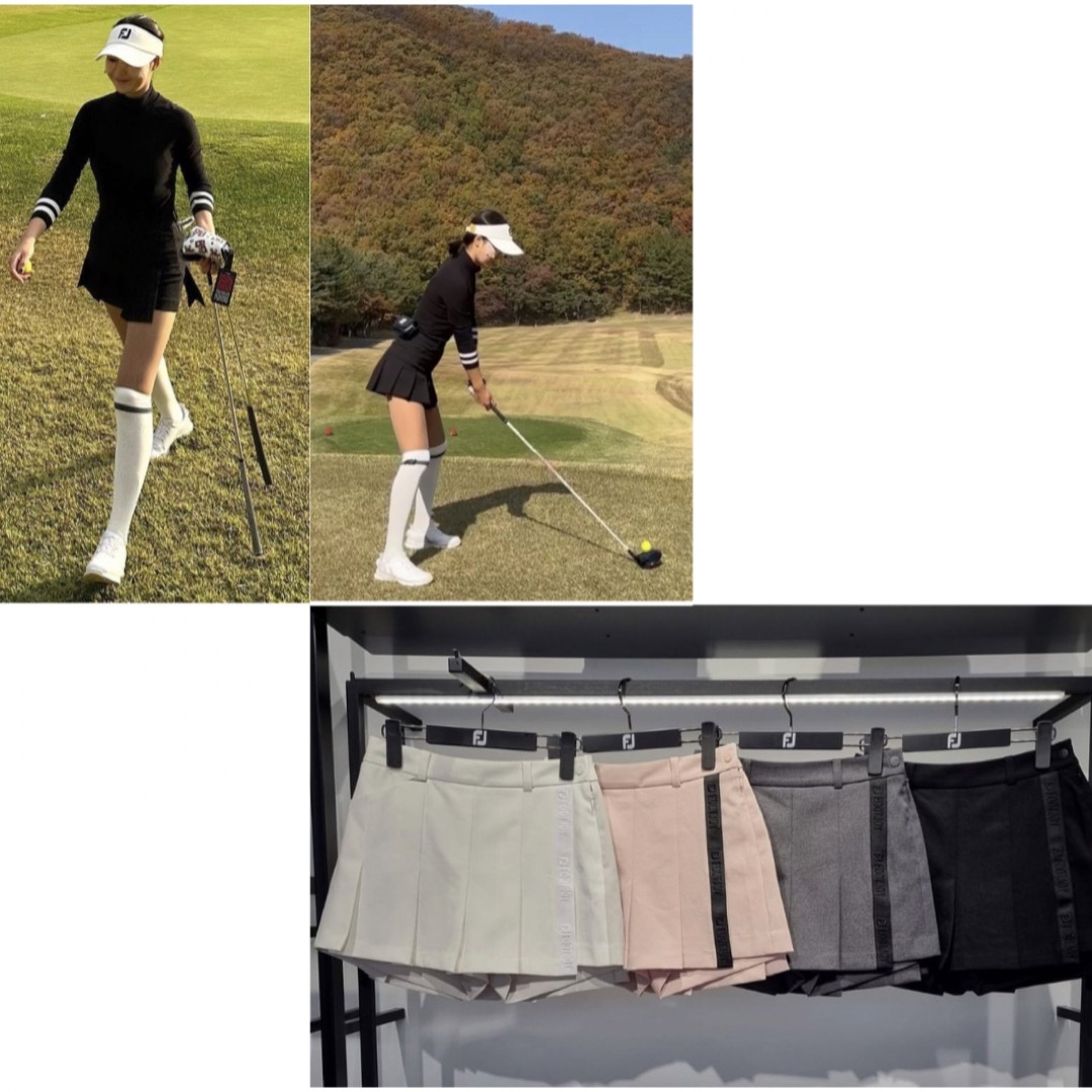 わずか☆Footjoy golf☆フットジョイ韓国 FWプリーツスカート