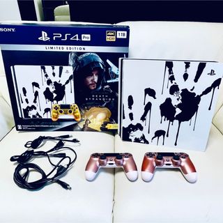 【美品】PS4 pro DEATH STRANDING 1TB 本体(家庭用ゲーム機本体)