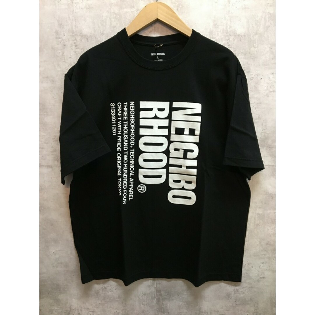 NEIGHBORHOOD NH231SPOT.TEE SS-8 BLACK ネイバーフッド 23SS Tシャツ 231PCNH-ST13S【004】