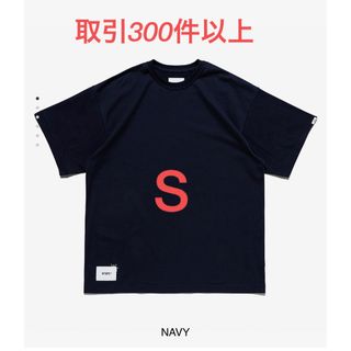 ダブルタップス(W)taps)のAII / SS / COTTON. LEAGUE NAVY S size(Tシャツ/カットソー(半袖/袖なし))