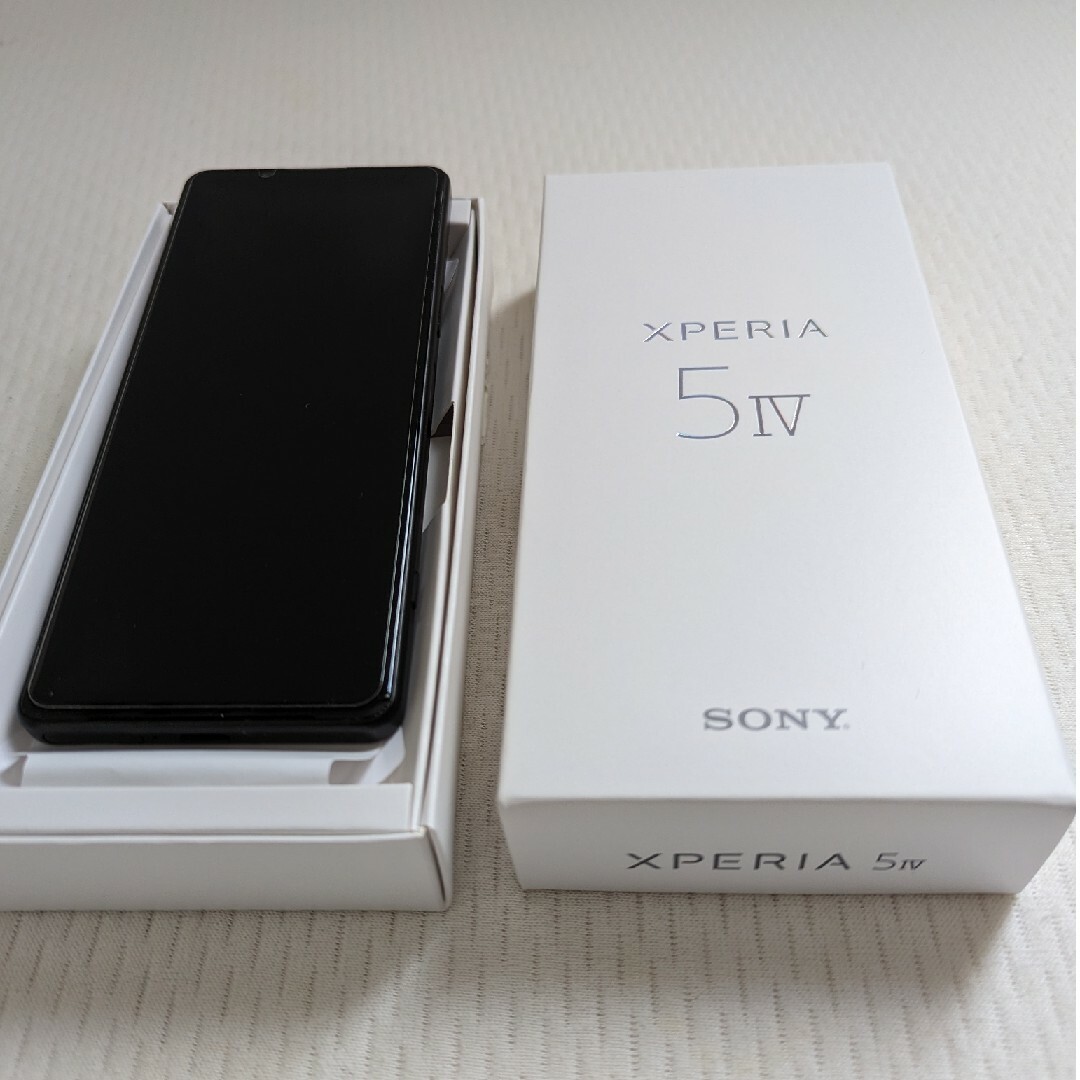 ★超美品★Xperia 5 IV ブラック 128 GB SIMフリー | フリマアプリ ラクマ