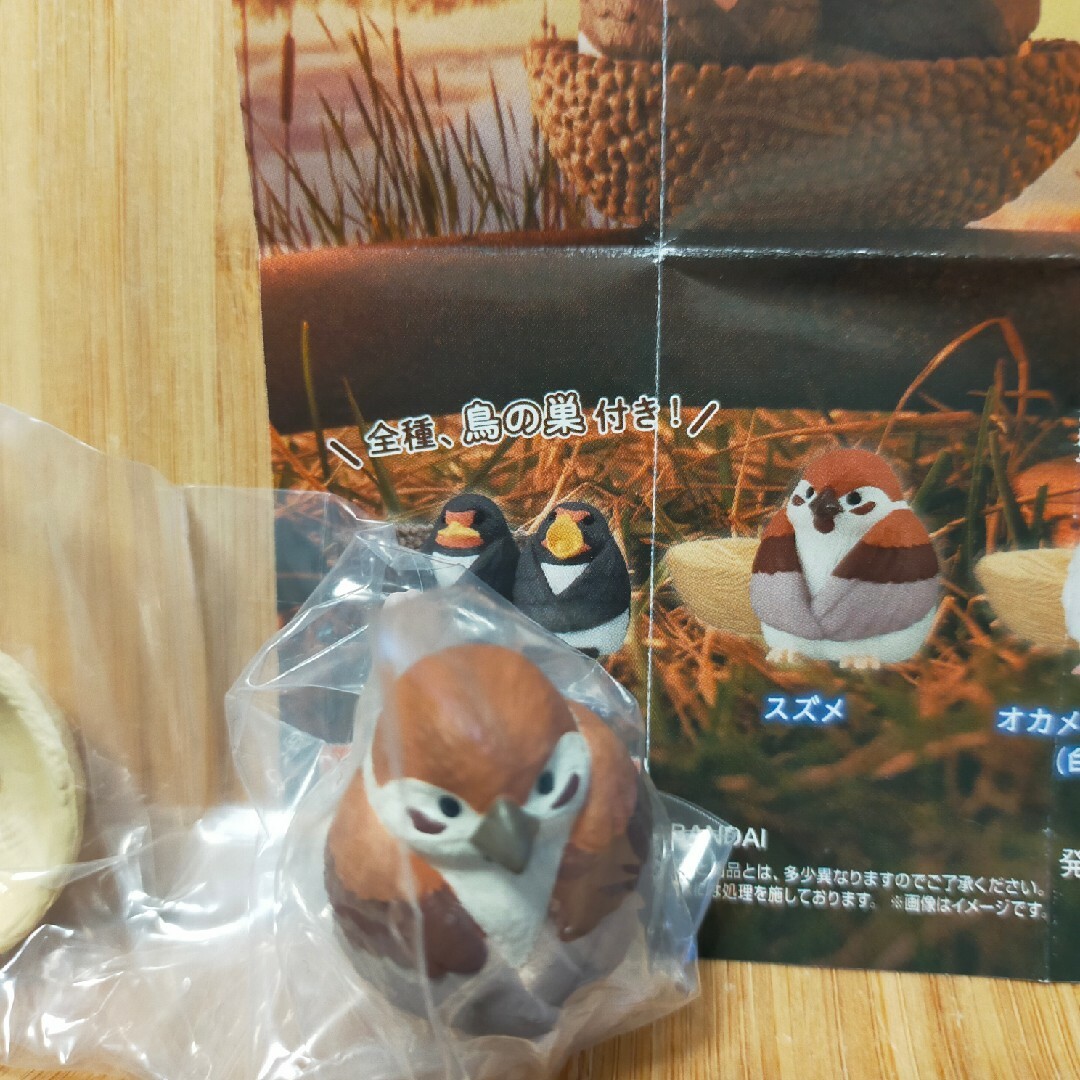BANDAI(バンダイ)のまちぼうけ鳥2   スズメ エンタメ/ホビーのおもちゃ/ぬいぐるみ(キャラクターグッズ)の商品写真