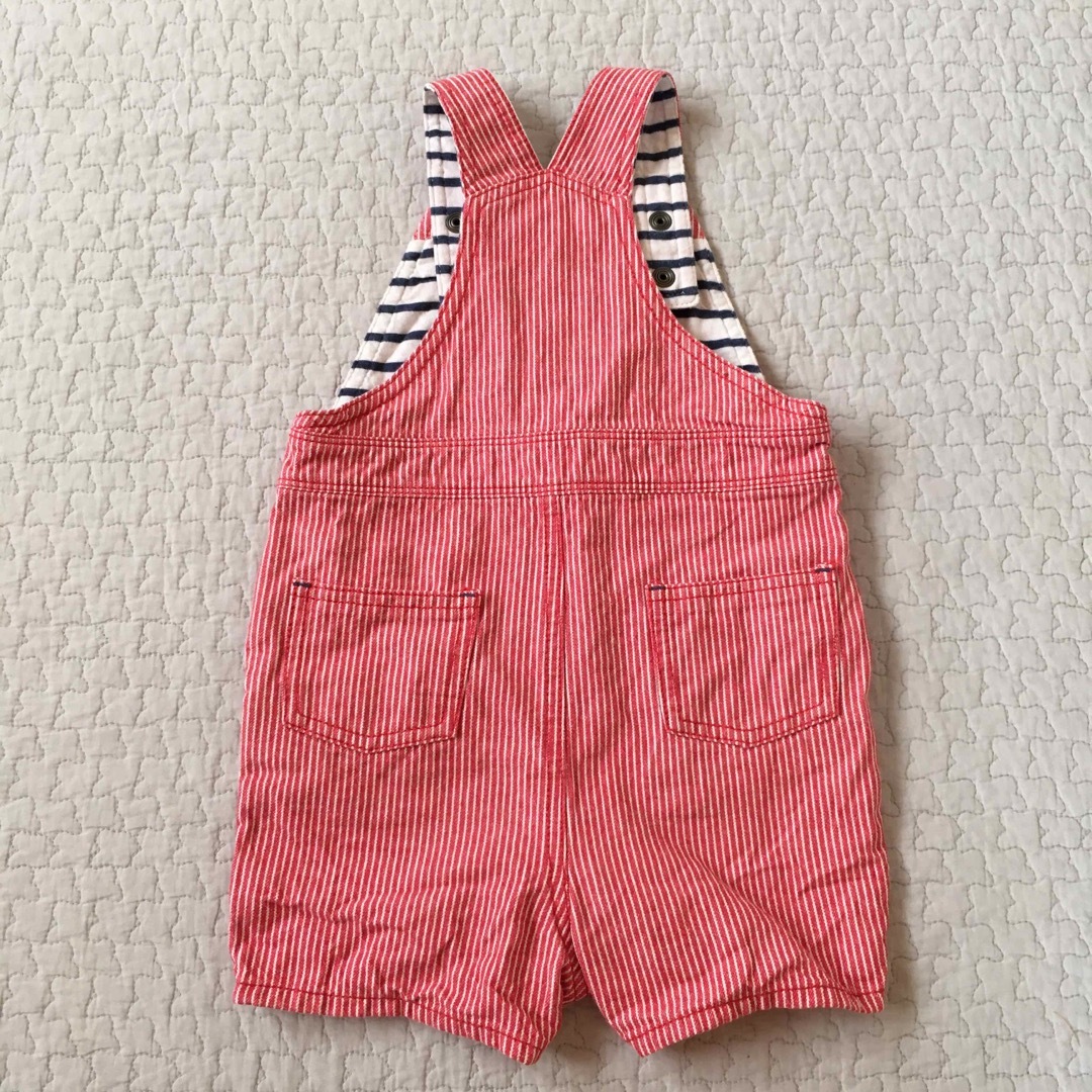 Boden(ボーデン)のused☆ ミニボーデン ショートオール オーバーオール 90 キッズ/ベビー/マタニティのキッズ服男の子用(90cm~)(その他)の商品写真