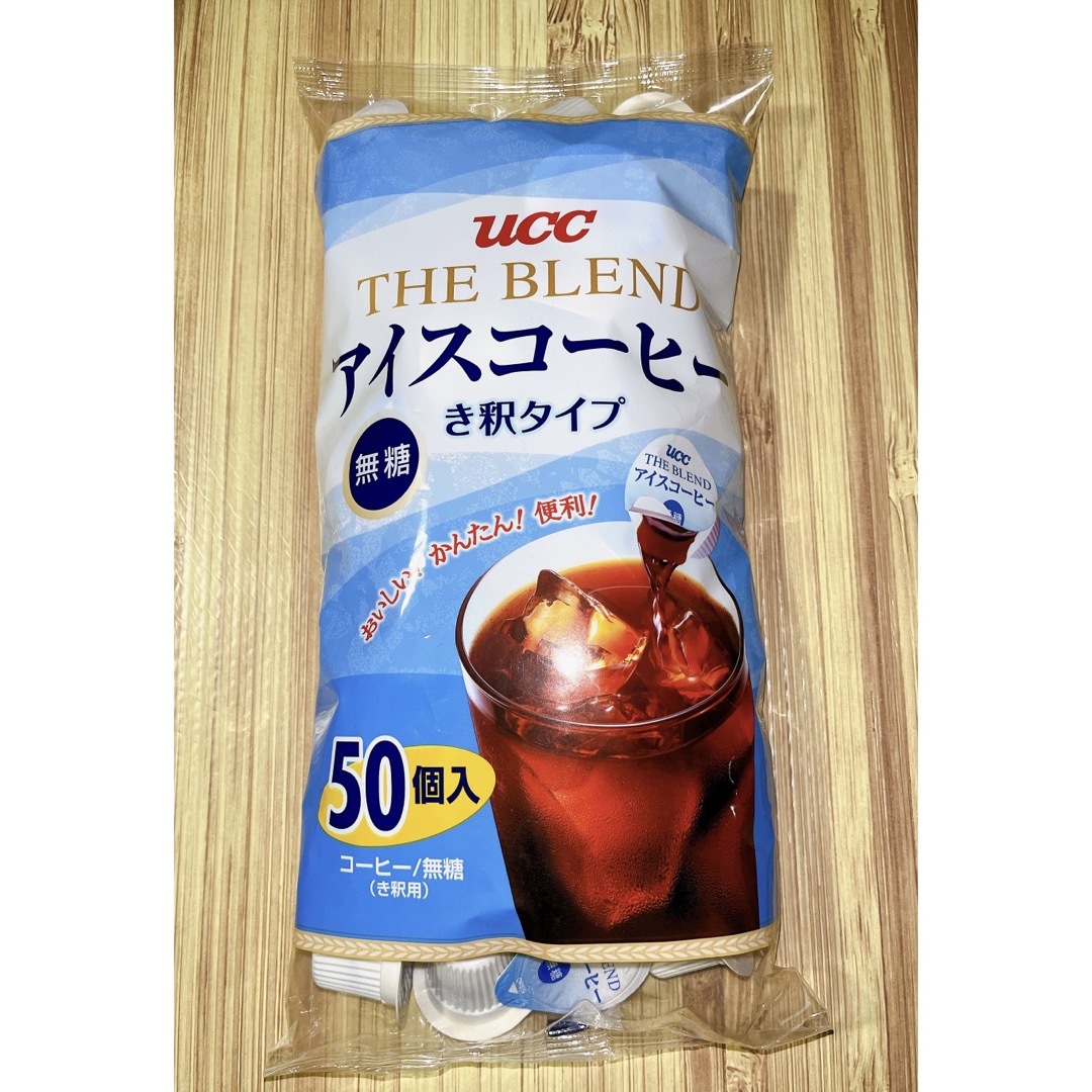 UCC(ユーシーシー)のコストコ UCC 上島珈琲 ブレンド アイスコーヒー ポーション 無糖 50個 食品/飲料/酒の飲料(コーヒー)の商品写真