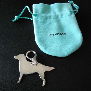 ティファニー(Tiffany & Co.)のお値下げしました！ティファニー ゴールデンレトリバー チャーム キーホルダー(キーホルダー)