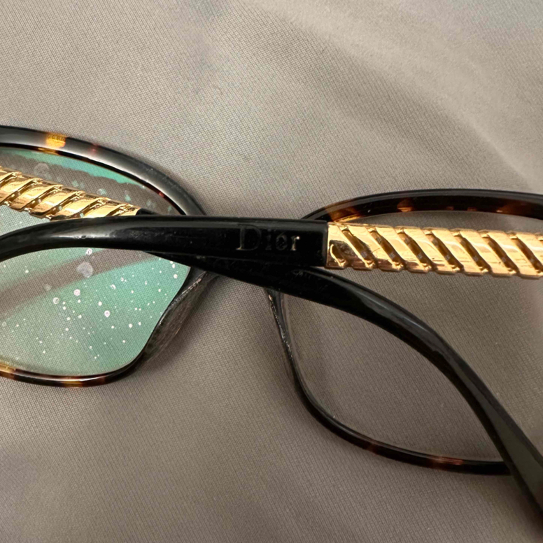 Dior(ディオール)の【ヴィンテージ】最終値下げ！Dior ディオール メガネ レディースのファッション小物(サングラス/メガネ)の商品写真