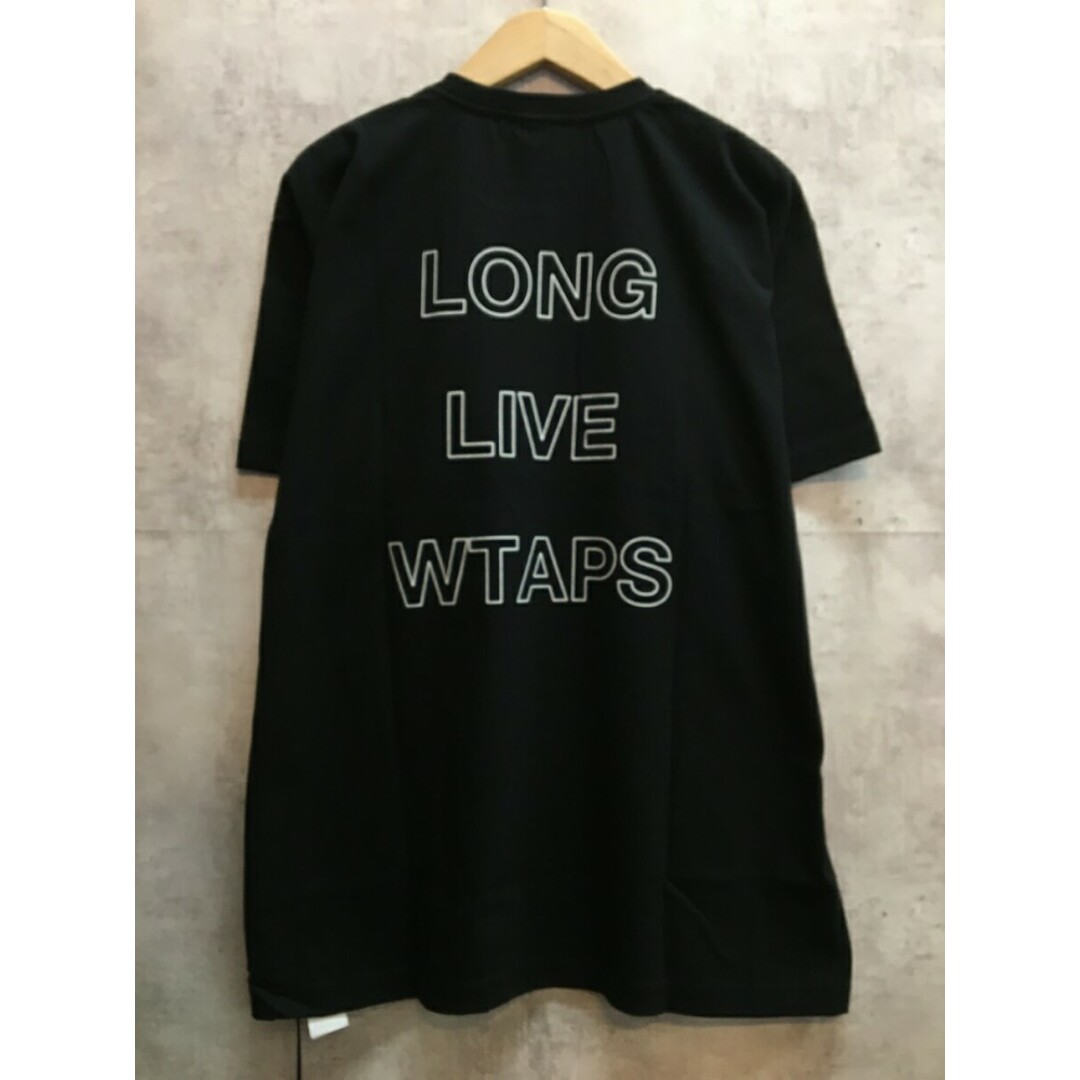 WTAPS 23SS LLW SS COTTON ダブルタップス Tシャツ 231ATDT-STM09S BLACK【中古】【004】