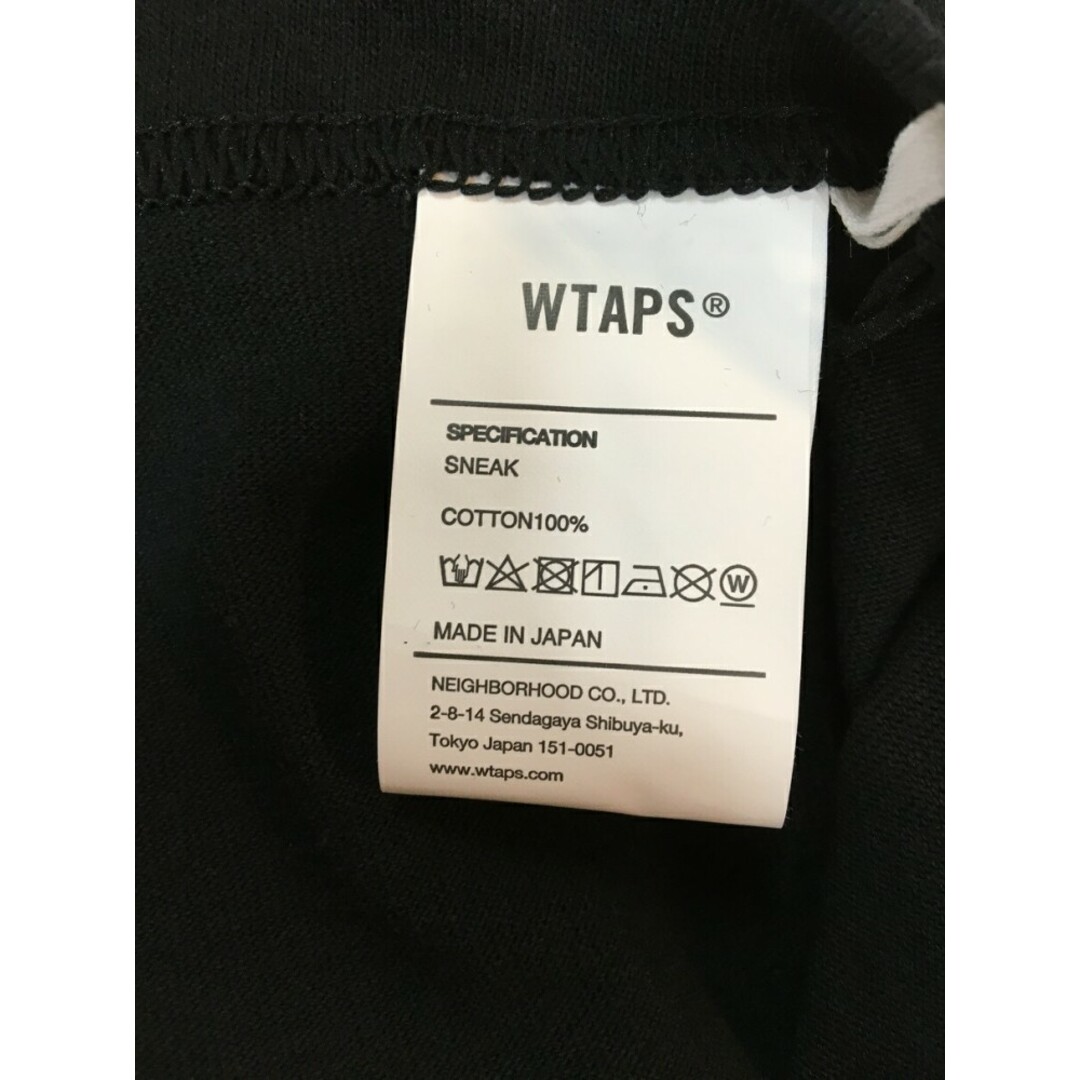 WTAPS 23SS SIGN / SS / COTTON 黒S 新品正規品