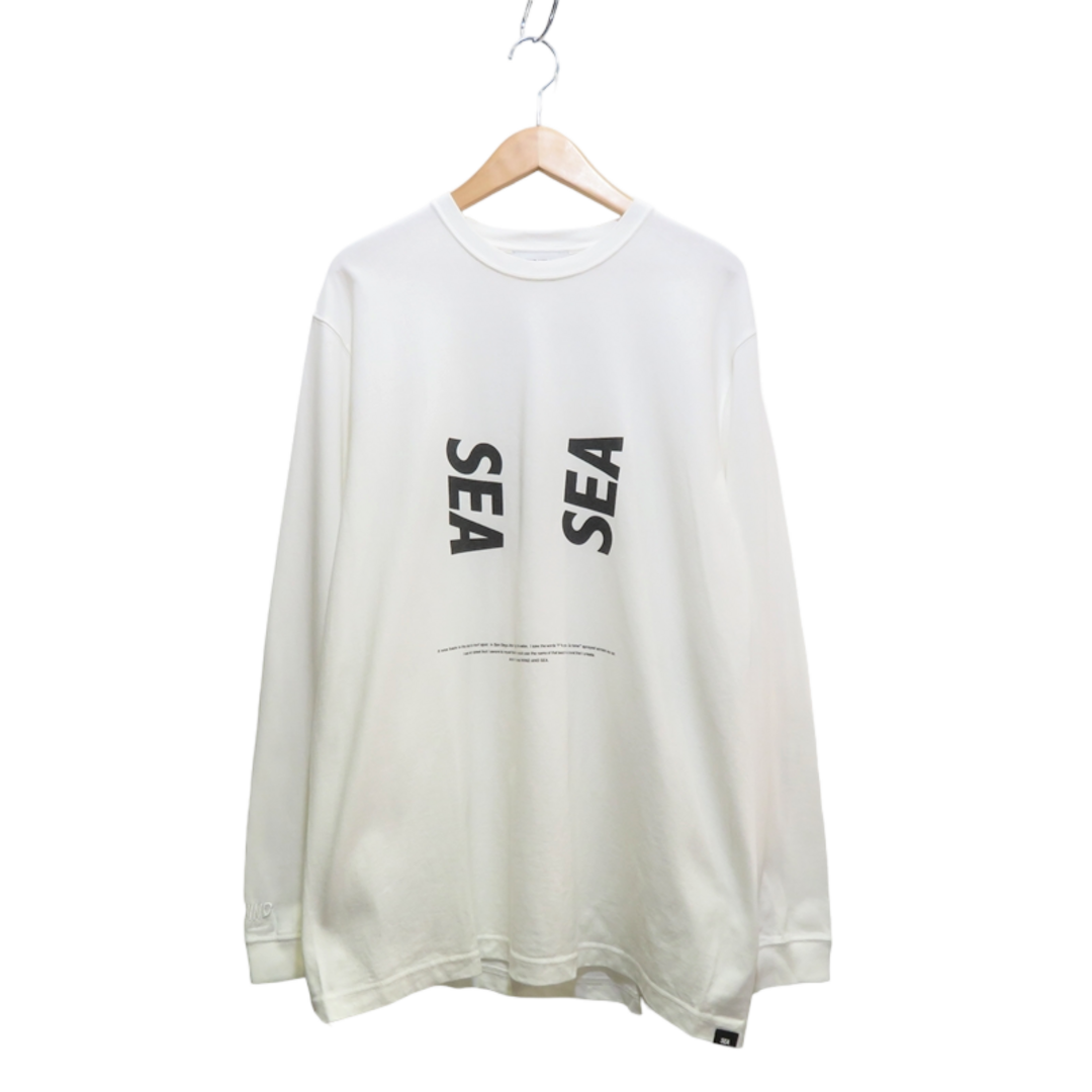 WIND AND SEA   WIND AND SEA L/S TEE WHITEの通販 by UNION3 ラクマ店