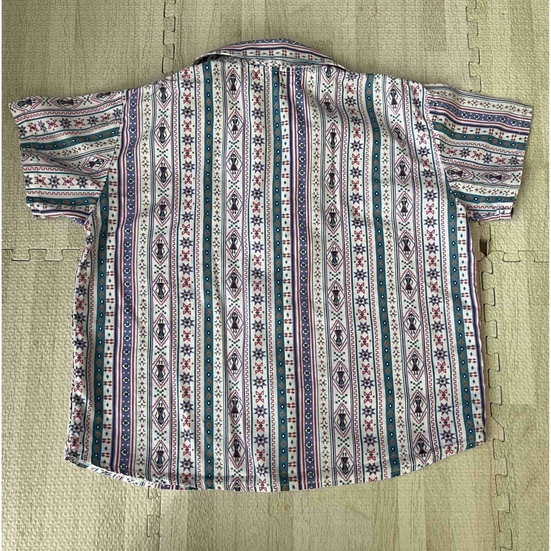 子ども服　半袖シャツ キッズ/ベビー/マタニティのキッズ服男の子用(90cm~)(Tシャツ/カットソー)の商品写真