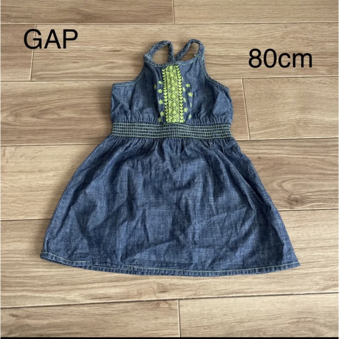 babyGAP(ベビーギャップ)のGAP ワンピース　80cm キッズ/ベビー/マタニティのベビー服(~85cm)(ワンピース)の商品写真