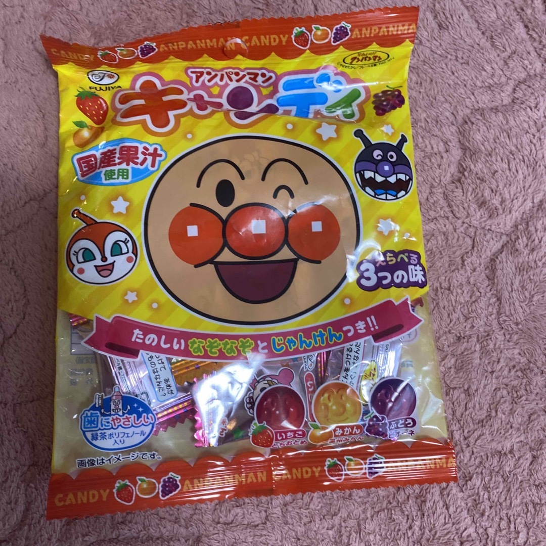 ★未開封品★子供作るお菓子★アンパンマンキャンディ★5点★ 食品/飲料/酒の食品(菓子/デザート)の商品写真