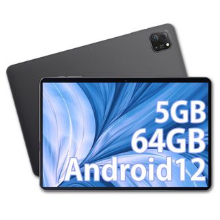 Android 12 タブレット 10インチ wi-fiモデル 5GB グレーの通販 by